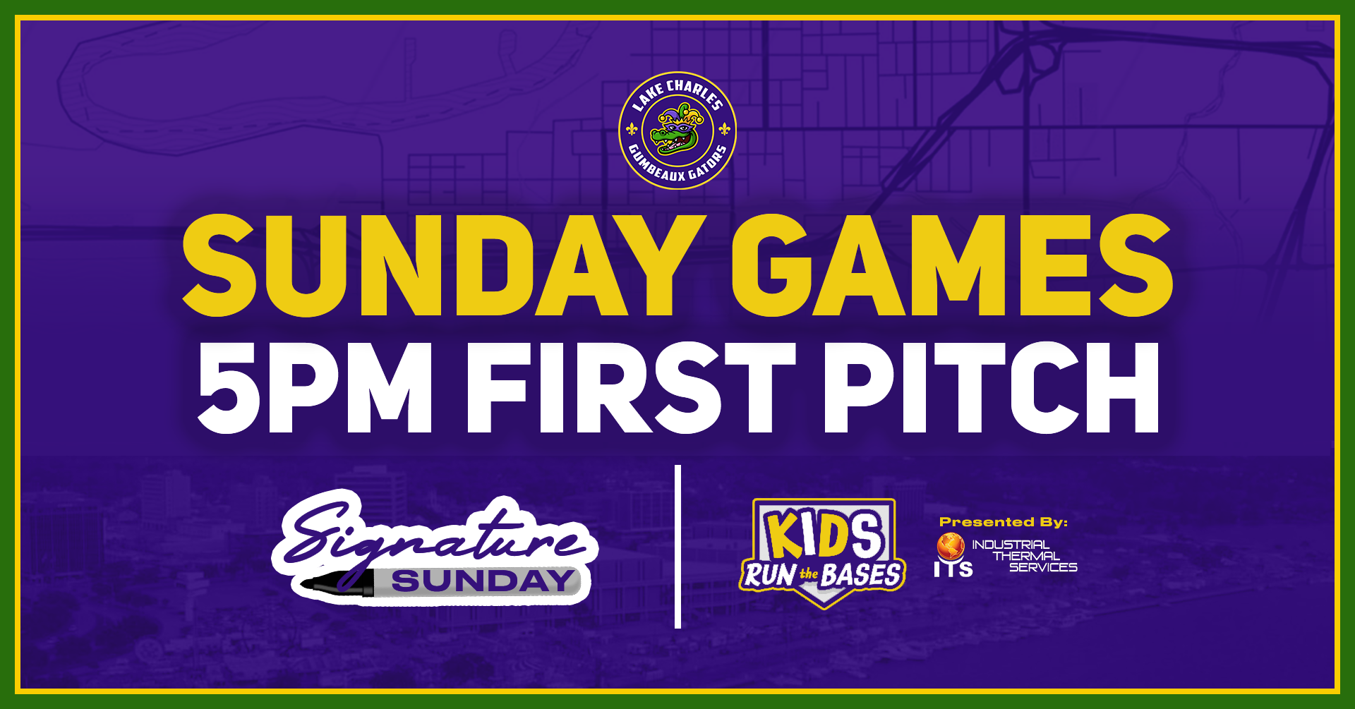 New Start Time Allows Families to Stay for Postgame Activities Including Kids Run the Bases and Autographs